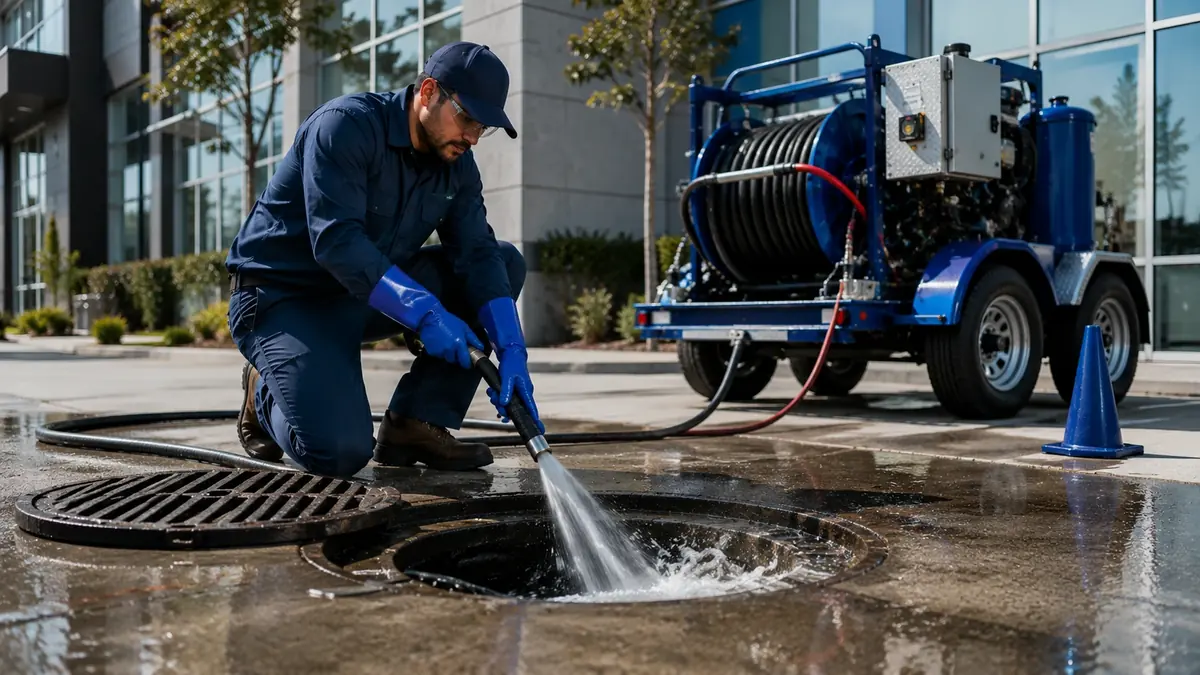 Commercial Hydro Jet Drain Cleaning in Tujunga